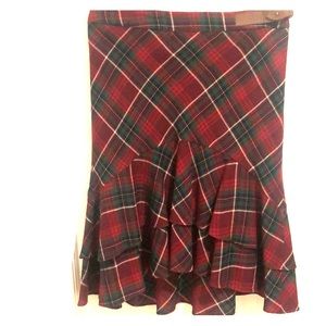 Ralph Lauren Plaid Skirt